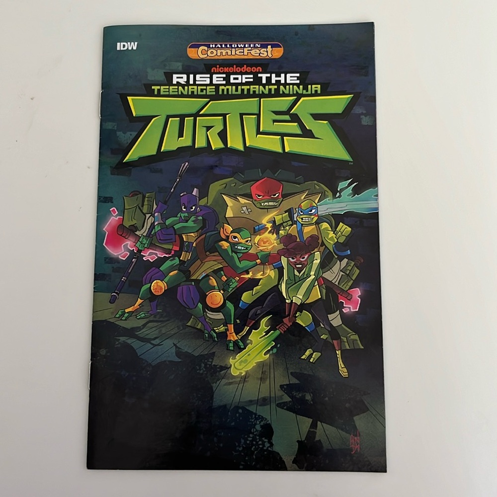 Rise Of The Teenage Mutant Ninja Turtles Comic